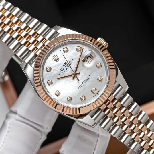 Rolex Oyster Perpetual Datejust Ref. 126331 MOP Diamond Dial - 41mm