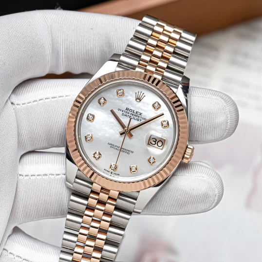 Rolex Oyster Perpetual Datejust Ref. 126331 MOP Diamond Dial - 41mm
