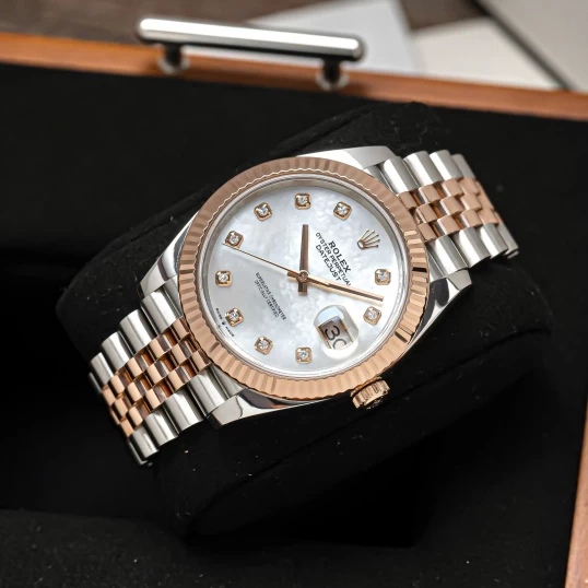 Rolex Oyster Perpetual Datejust Ref. 126331 MOP Diamond Dial - 41mm