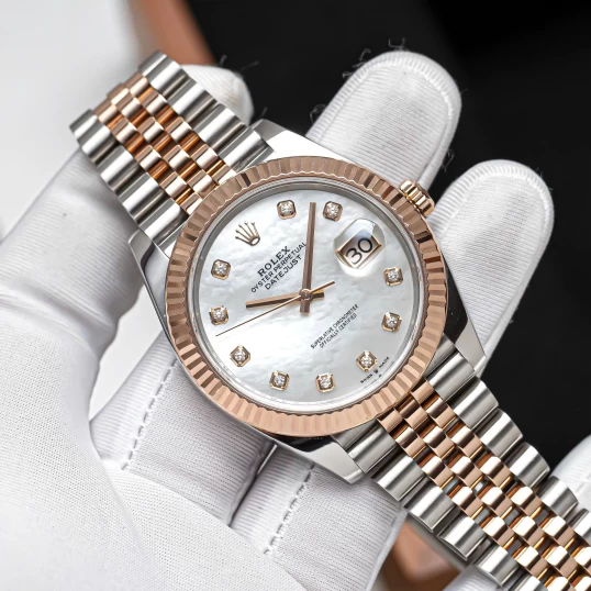 Rolex Oyster Perpetual Datejust Ref. 126331 MOP Diamond Dial - 41mm