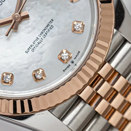 Rolex Oyster Perpetual Datejust Ref. 126331 MOP Diamond Dial - 41mm