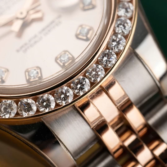 Rolex Oyster Perpetual Lady-Datejust 26mm - Ref. 179171 Mặt Tia Hồng