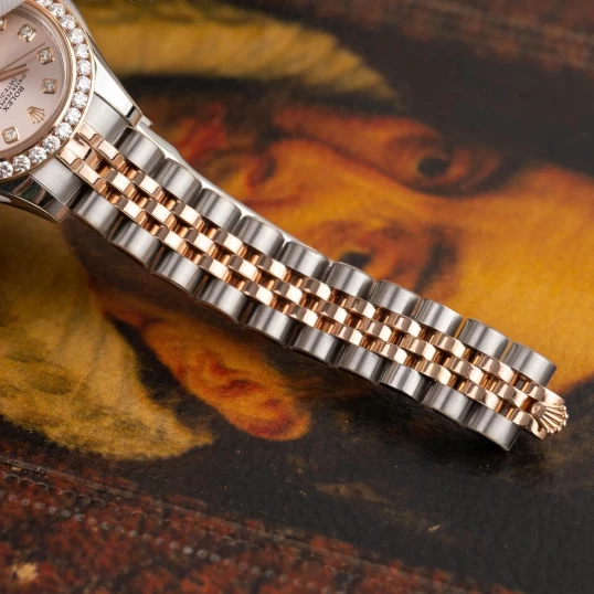 Rolex Oyster Perpetual Lady-Datejust 26mm - Ref. 179171 Mặt Tia Hồng