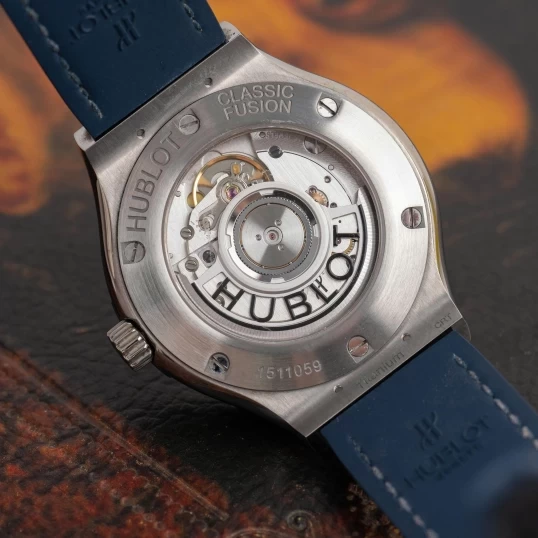 Hublot Classic Fusion  Blue Dial Size 38mm - 565.NX.7170.LR