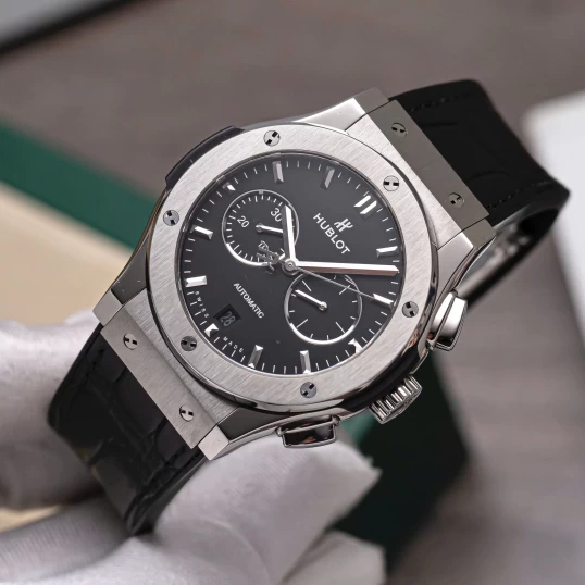 Hublot Classic Fusion Chronograph 42mm – Ref. 541.NX.1171.LR – Black Dial