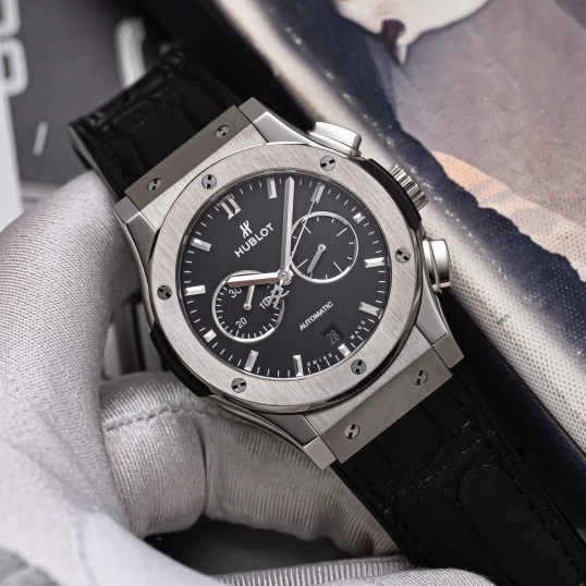 Hublot Classic Fusion Chronograph 42mm – Ref. 541.NX.1171.LR – Black Dial