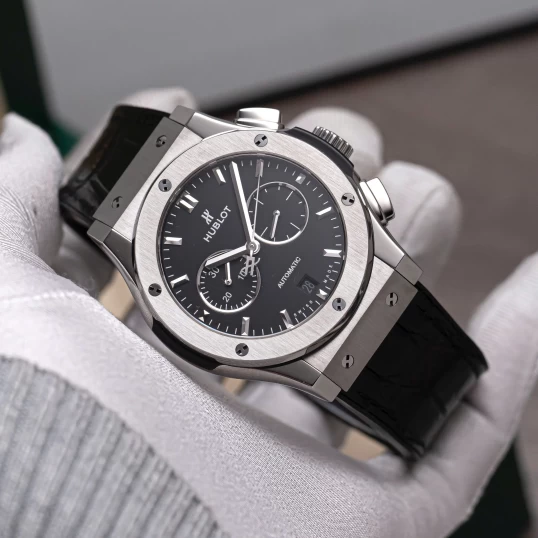 Hublot Classic Fusion Chronograph 42mm – Ref. 541.NX.1171.LR – Black Dial