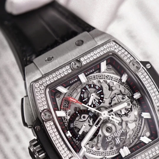 Hublot Spirit Of Big Bang Skeleton Dial Diamond Bezel 42mm – Ref. 641.NX.0173.LR.1104