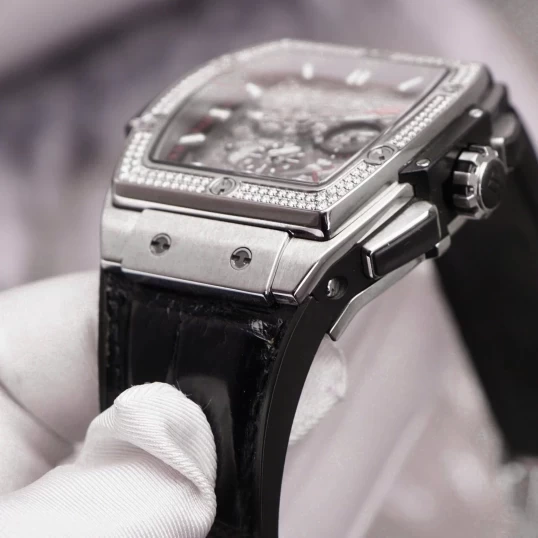 Hublot Spirit Of Big Bang Skeleton Dial Diamond Bezel 42mm – Ref. 641.NX.0173.LR.1104