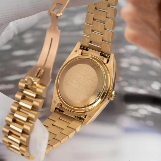 Rolex President Day Date Champaign Diamond Dial 18038