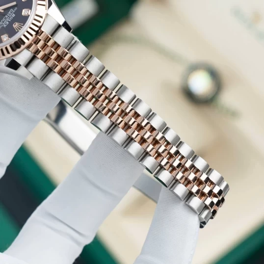 Rolex Oyster Perpetual Lady-Datejust Purple Dial Diamond 28mm - Ref. 279171