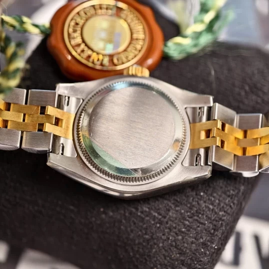 Rolex Lady Datejust 26mm Ref. 179173 – Champagne Floral Dial Diamond