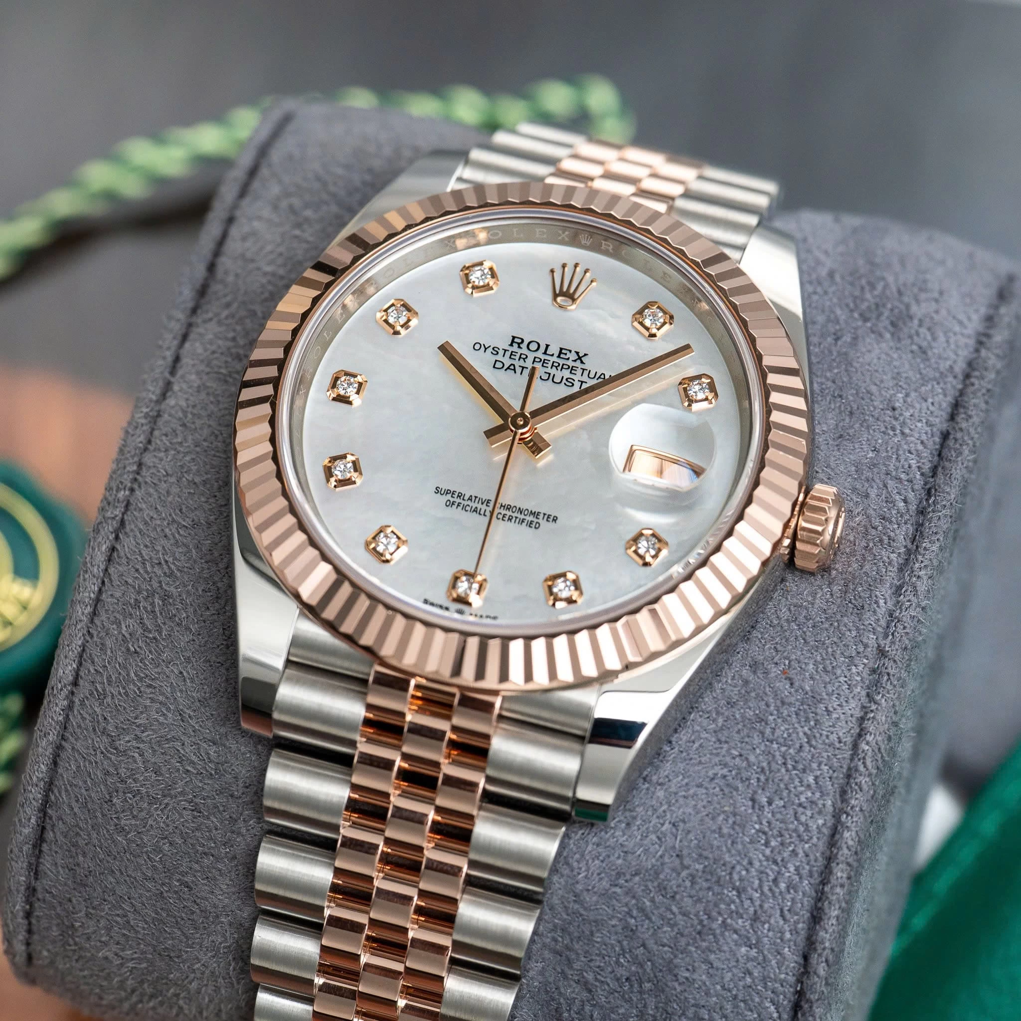 Rolex Oyster Perpetual Datejust Ref. 126331 White MOP Dial - 41mm
