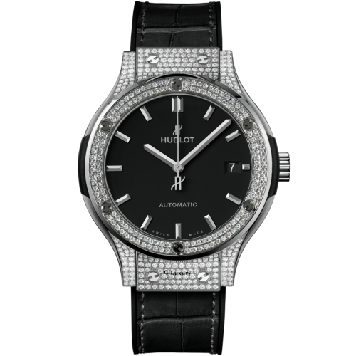 Hublot Classic Fusion Titanium Pave 42mm 542.NX.1171.LR