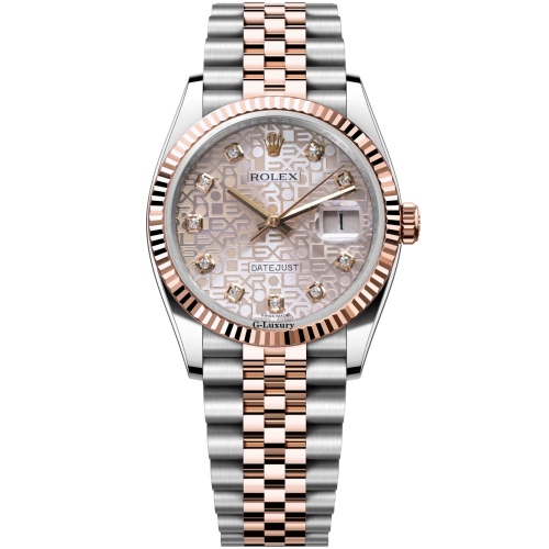 Rolex Oyster Perpetual Datejust 36mm 116231 vi tính hồng 2014