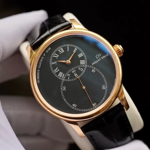 Đồng Hồ Jaquet Droz Grande Seconde Men đen: Tham chiếu J014013200