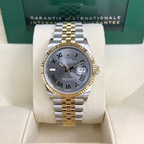 Rolex Datejust 36mm 126233 Wimbledon New 05/2023