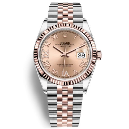 Rolex Datejust 36mm 126231 Tia Hồng Nạm Kim 6-9 full lướt 2020