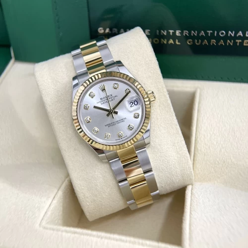 Rolex lady-datejust 31mm 278273 Sliver Diamond dây đeo Oys New 2023