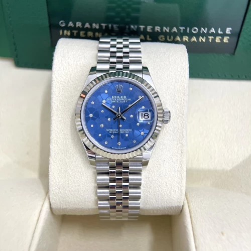 Rolex Lady-Datejust 31mm 278274 Mặt Hoa Blue full lướt 2023