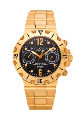 Đồng Hồ BVLGARI Diagono Scuba Chronograph SC 38 G