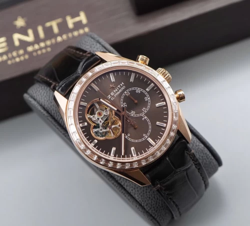 Đồng Hồ Zenith Chronomaster El Primero Open Rose Gold & Diamonds 42mm 22.2080.4061/21.C496