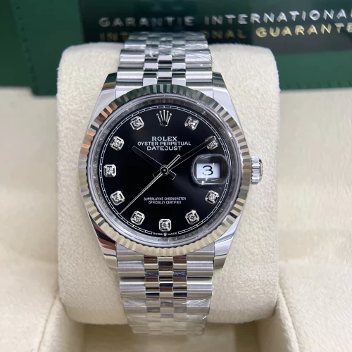 Rolex Datejust 36mm 126234 Black Diamond New 2023