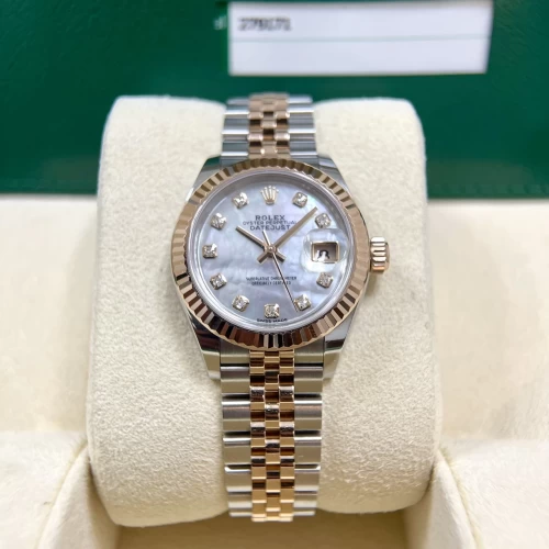 Rolex lady-datejust 28mm 279171 Mop Cọc Kim full box 08/2017